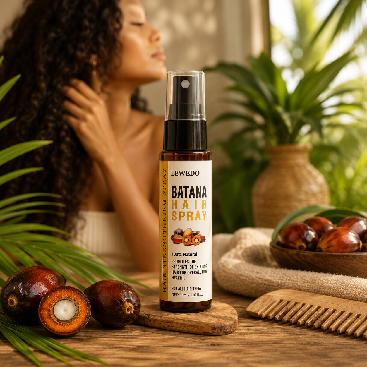 100% Pure Batana Oil for Hair Care and Treatment